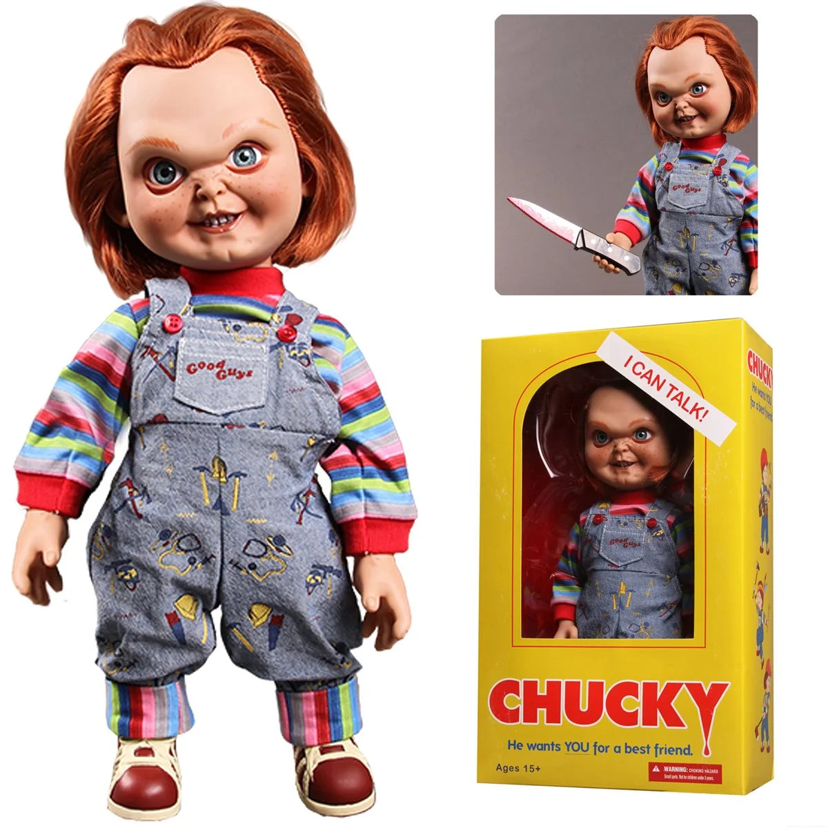 Chucky talking dolls sale hotsell