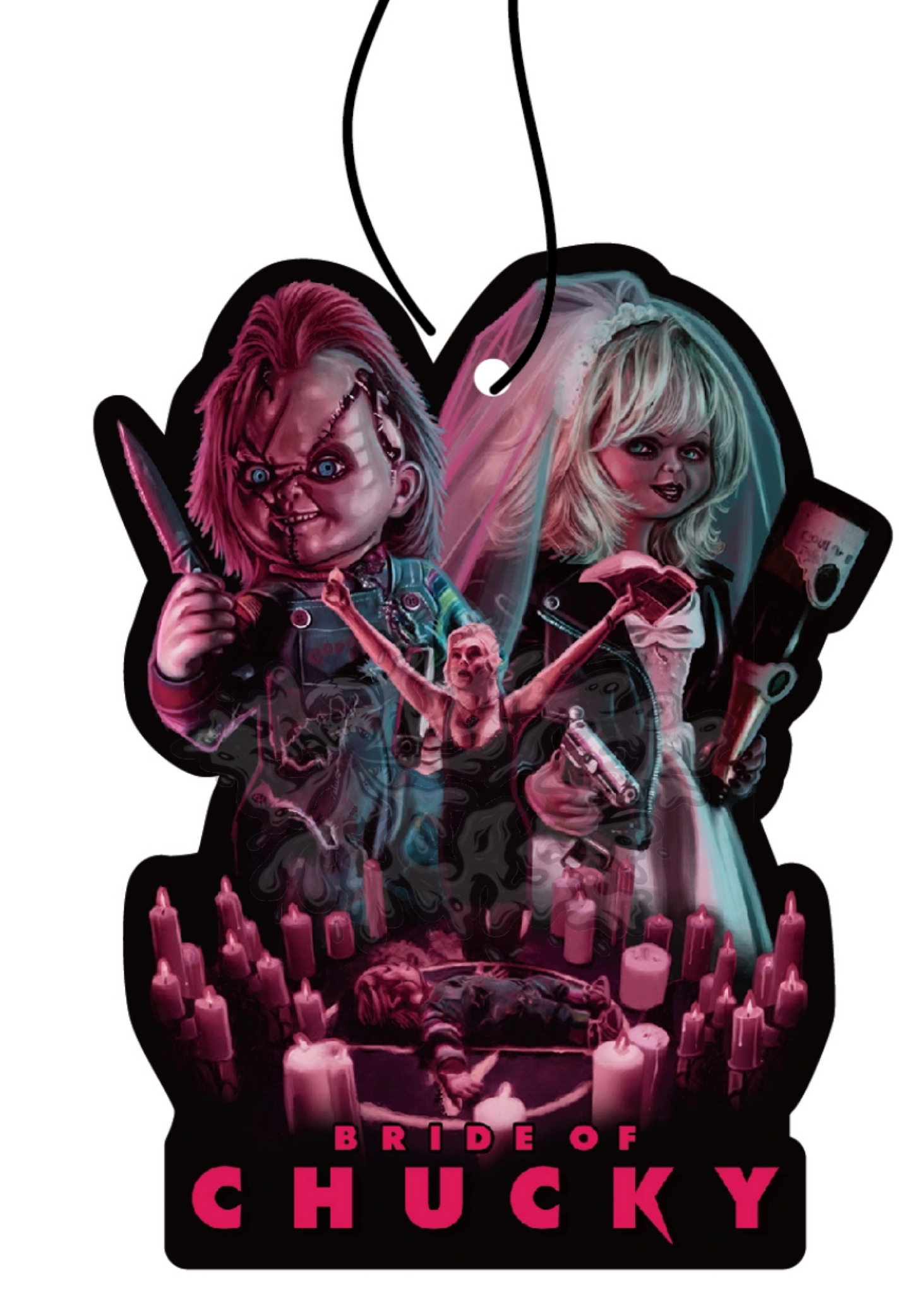 Classic Horror Shop Chucky Tiffany Air Freshener