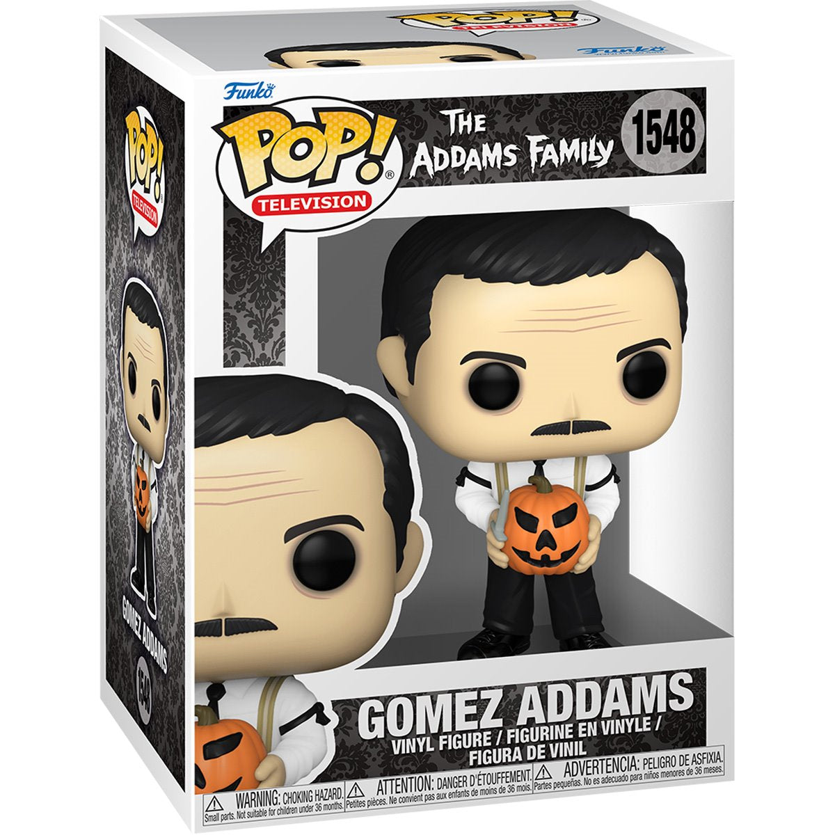 THE ADDAMS FAMILY | Gomez with Pumpkin - Funko Pop! Vinyl Figure #1548-Funko-FU81209-Classic Horror Shop