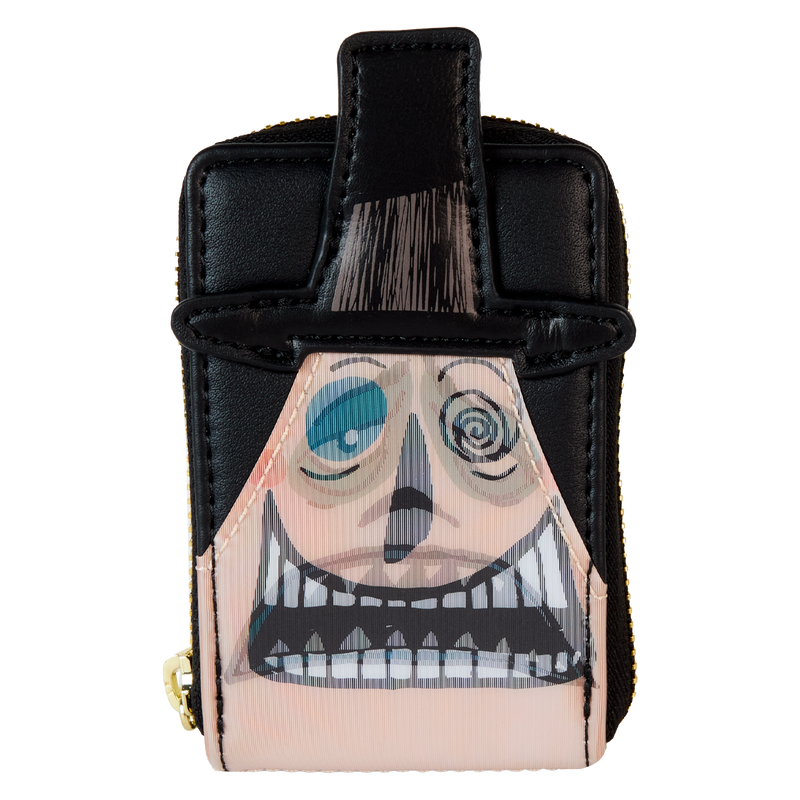 The Nightmare Before Christmas Mayor Lenticular Accordion Zip Around Wallet