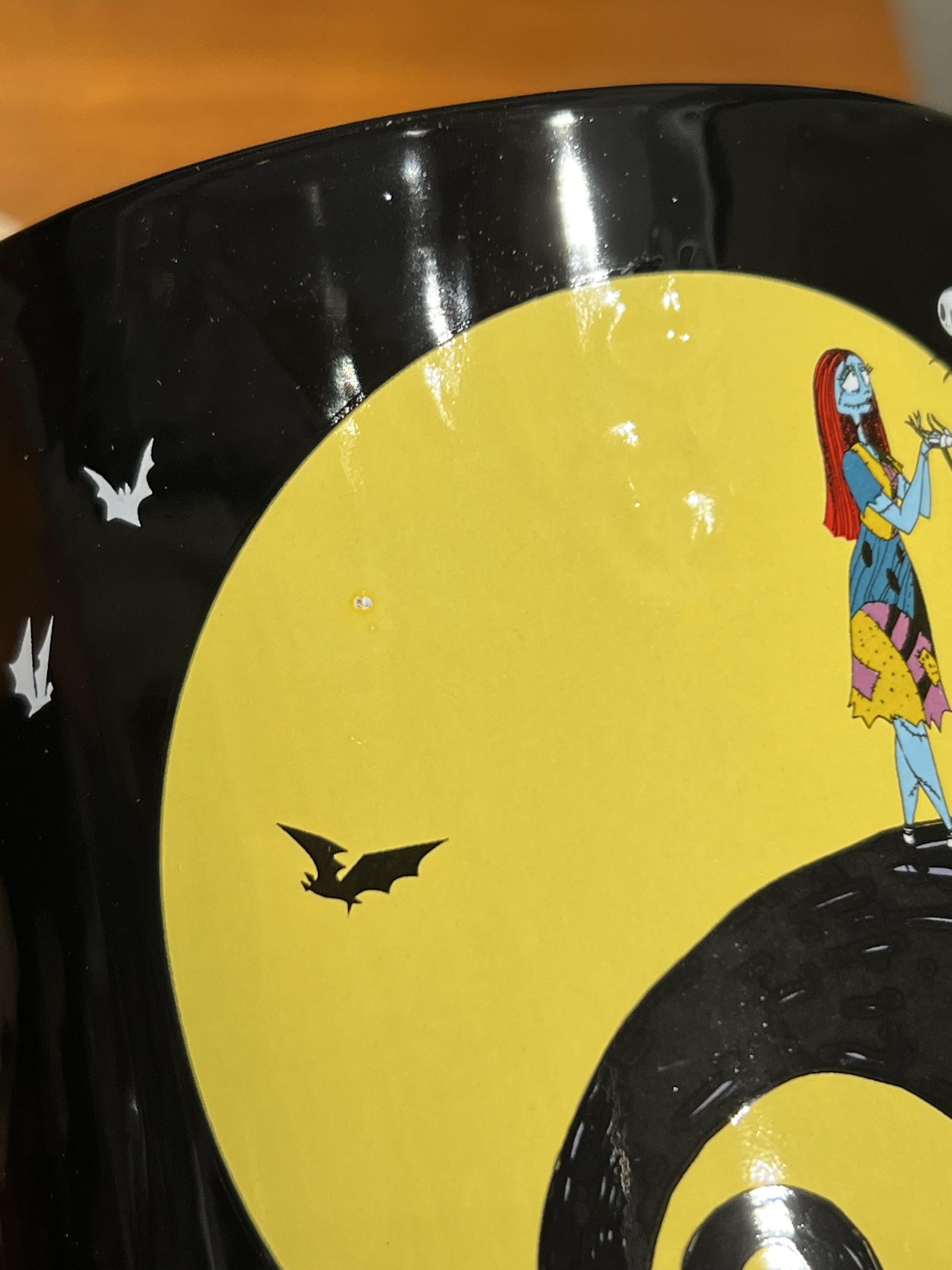 NIGHTMARE BEFORE CHRISTMAS | Jack & Sally On Hill Mug (Damaged)-Mug-MU9F6NNBCVI00-D-Classic Horror Shop