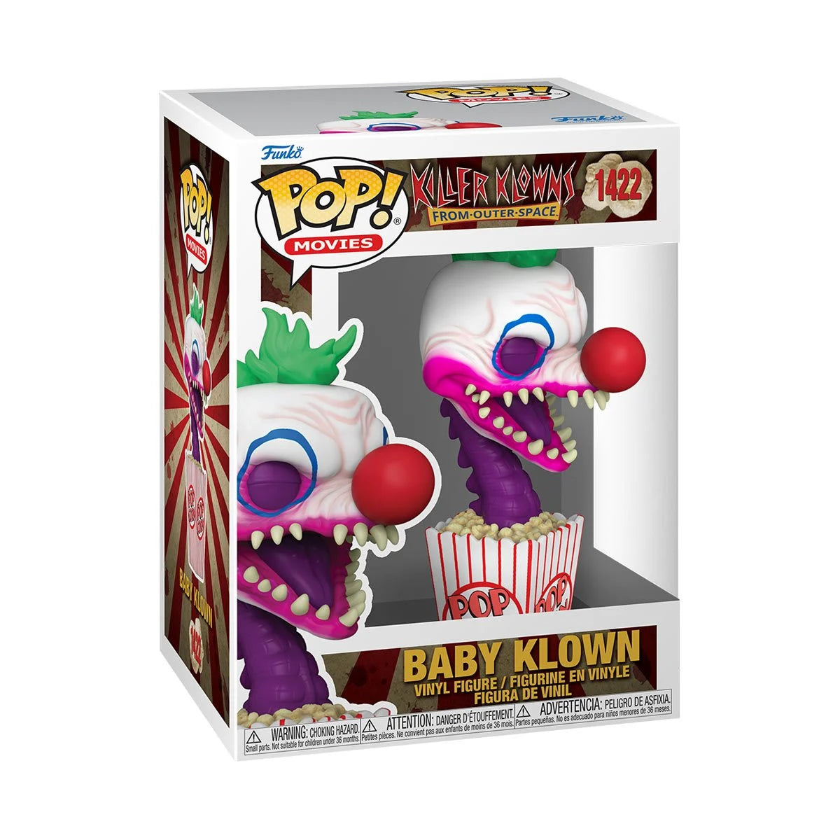 KILLER KLOWNS FROM OUTER SPACE Baby Funko Pop Vinyl Figure 1422