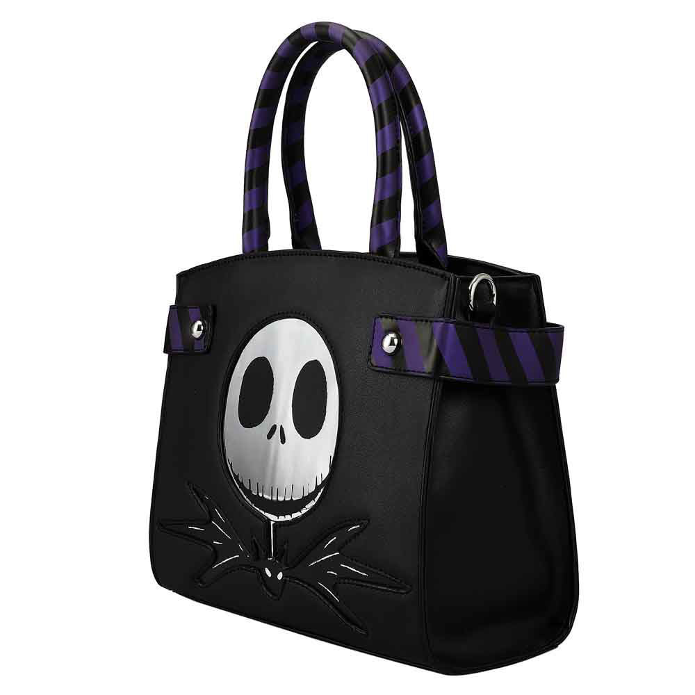 Classic Horror Shop The Nightmare Before Christmas Metallic Print Handbag - LBF0P8QNBCPP00