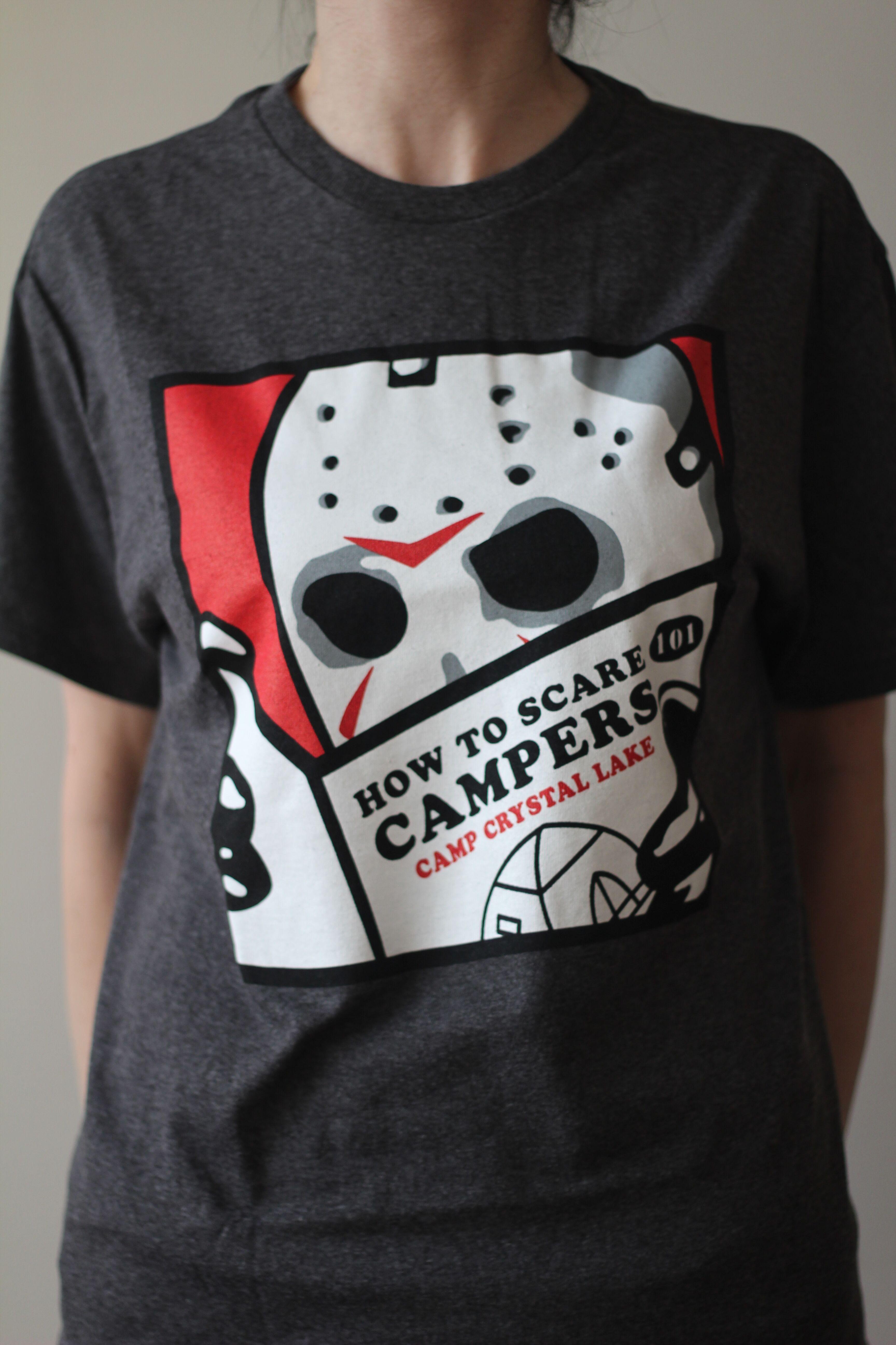 Frigøre Samarbejdsvillig opretholde FRIDAY THE 13TH | Adult How To Scare Campers Jason - Men's T-Shirt
