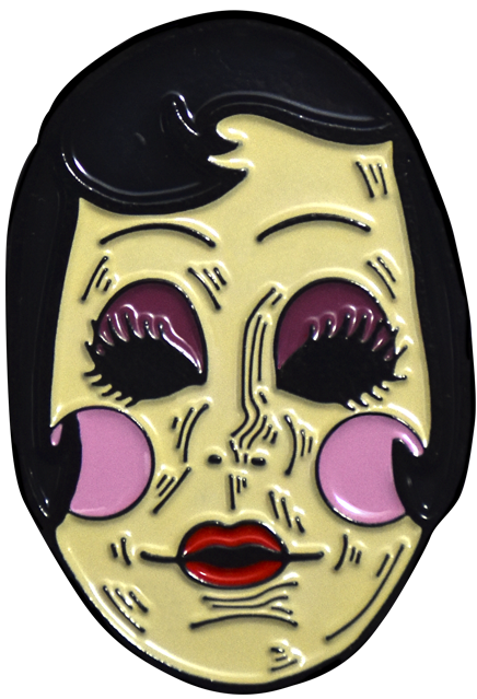 THE STRANGERS: PREY AT NIGHT - Pin Up Girl Enamel Pin-Enamel Pin-1-BXRL106-Classic Horror Shop