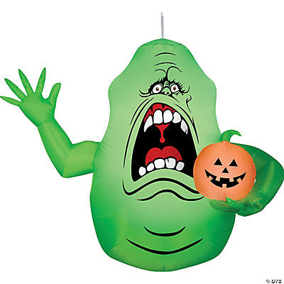 GHOSTBUSTERS | Blow Up Inflatable Hanging Slimer Outdoor Yard Decoration-Inflatable-SS225305G-Classic Horror Shop