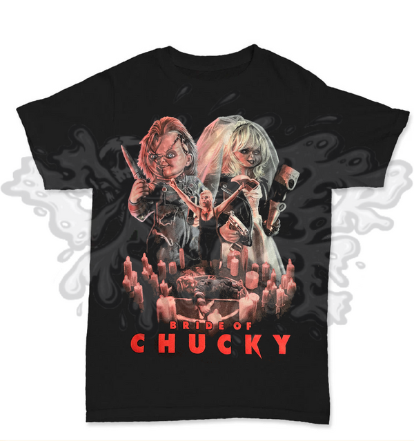 Classic Horror Shop Bride Of Chucky Tiffany Unisex T-shirt