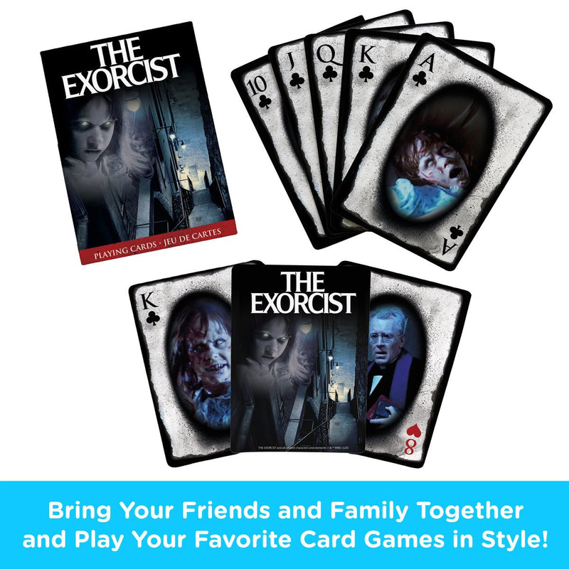 THE EXORCIST | Exorcist Playing Cards-Playing Cards-AQ52703-Classic Horror Shop