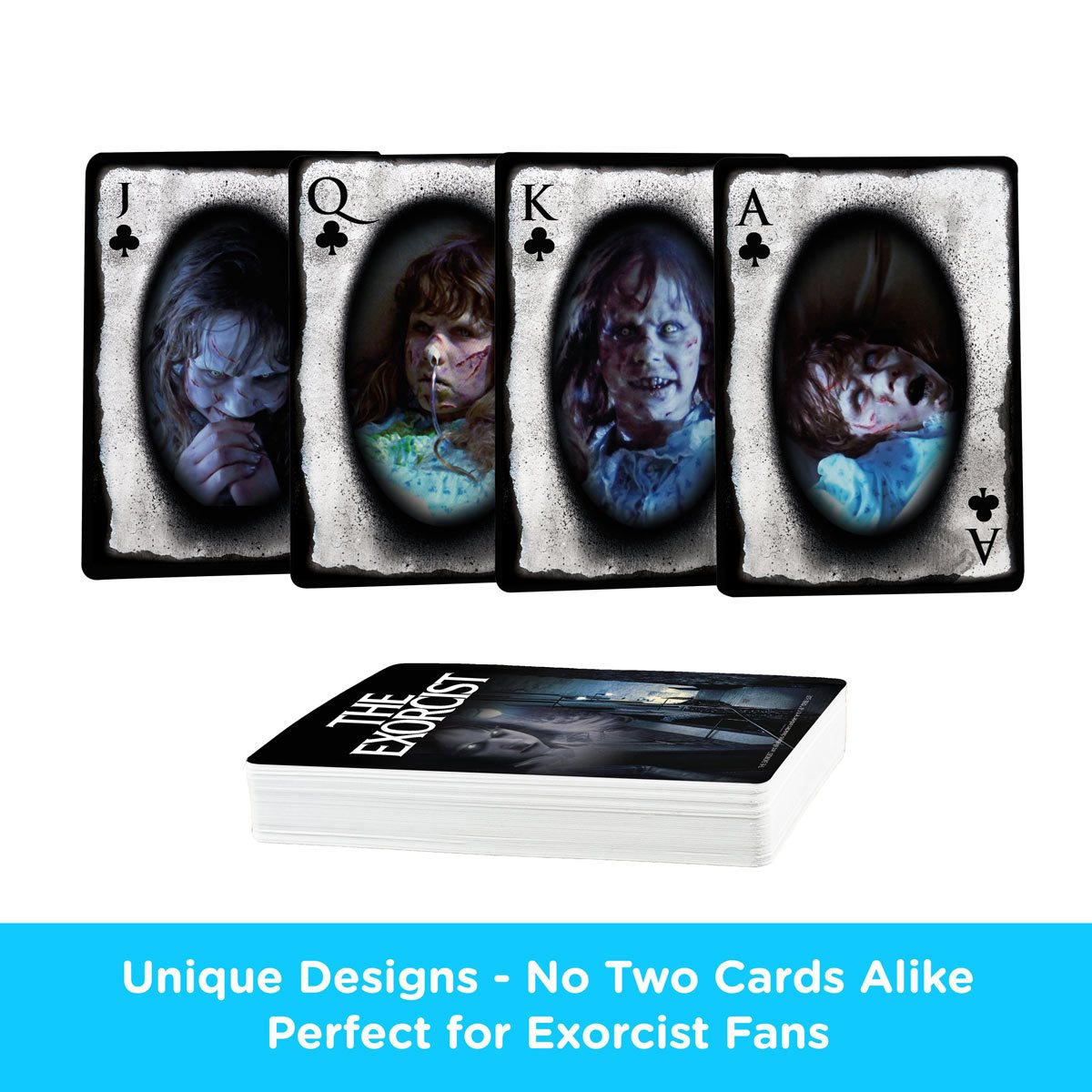 THE EXORCIST | Exorcist Playing Cards-Playing Cards-AQ52703-Classic Horror Shop