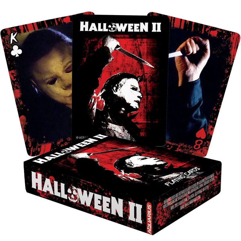 HALLOWEEN II | Michael Myers Playing Cards-Playing Cards-AQ52854-Classic Horror Shop