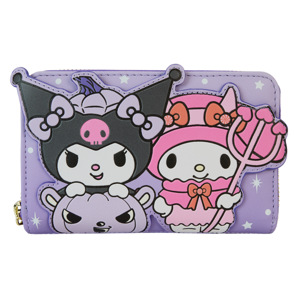 HELLO KITTY - Sanrio Kuromi Pumpkin & My Melody Glow Zip