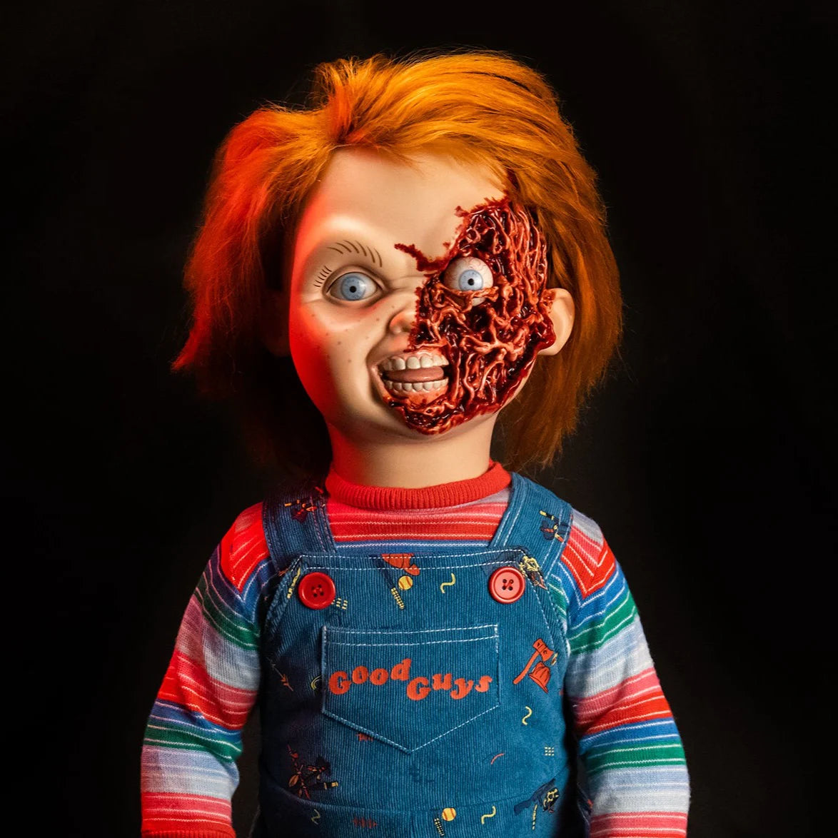 CHILD'S PLAY 3 | ULTIMATE CHUCKY - PIZZA FACE HEAD * Limited Edition*-Prop-TTUS194-Classic Horror Shop