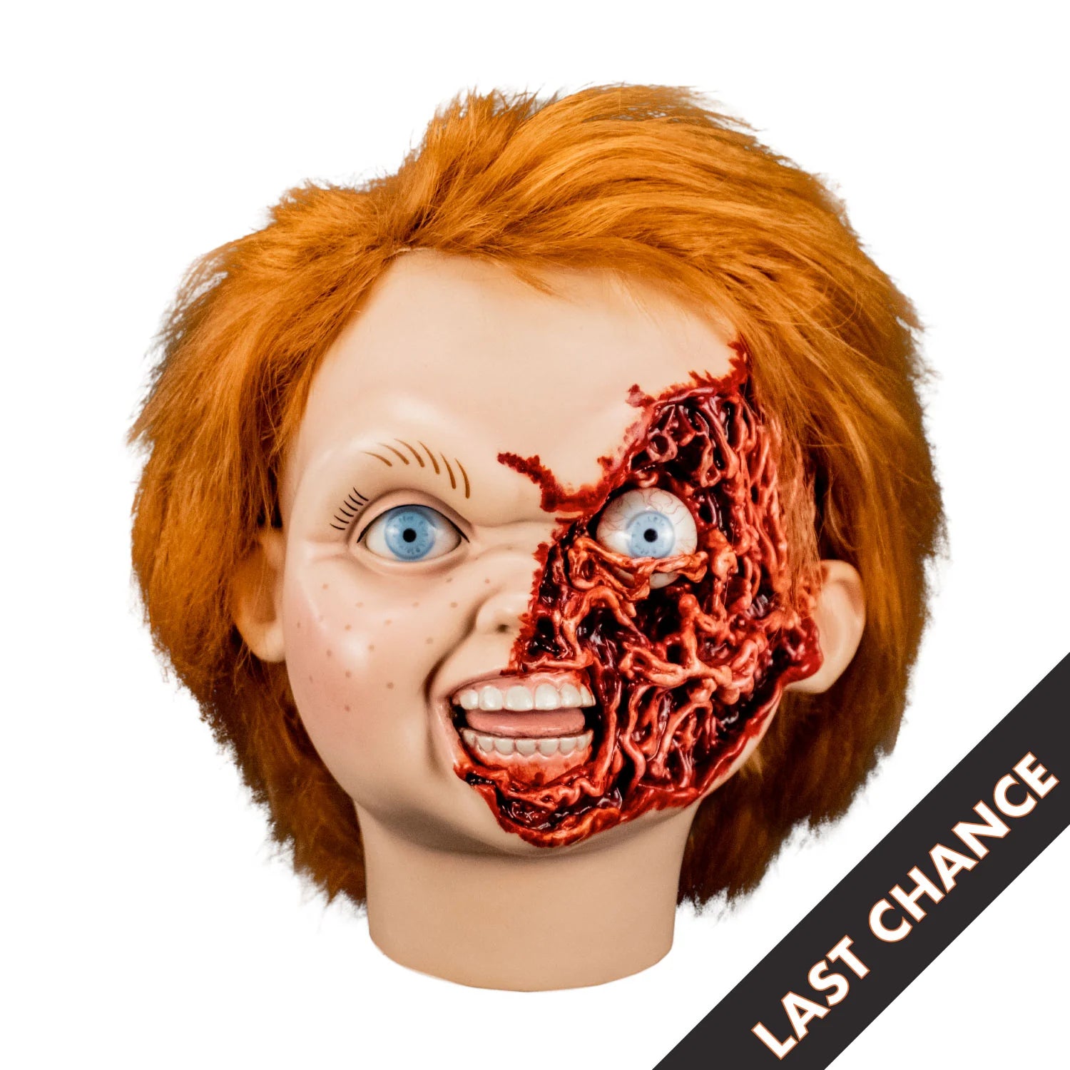 CHILD'S PLAY 3 | ULTIMATE CHUCKY - PIZZA FACE HEAD * Limited Edition*-Prop-TTUS194-Classic Horror Shop