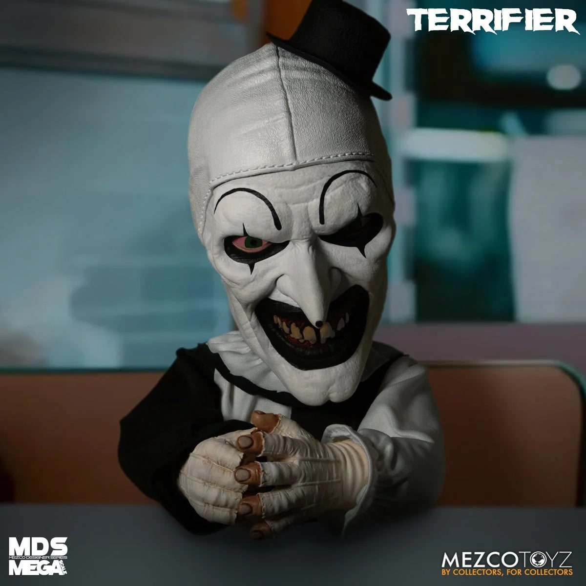 TERRIFIER 2 | 15 Inch Art The Clown Talking Mega-Scale Doll-Action Figure-MZ24020-Classic Horror Shop