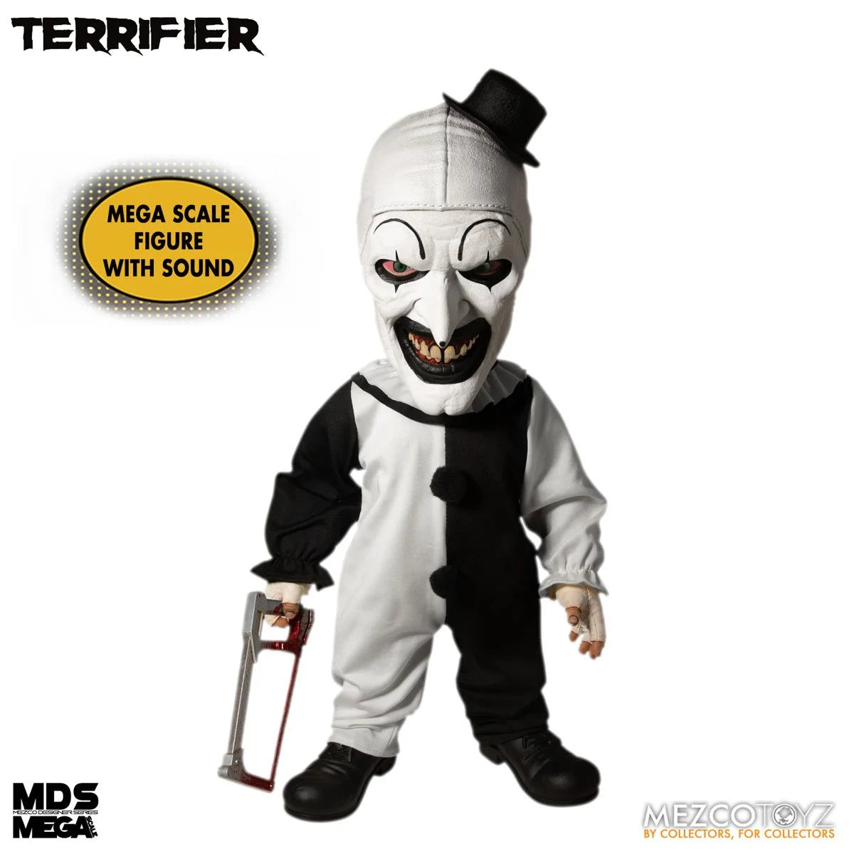 TERRIFIER 2 | 15 Inch Art The Clown Talking Mega-Scale Doll-Action Figure-MZ24020-Classic Horror Shop