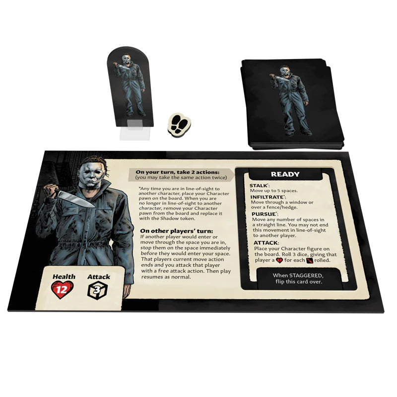 Halloween Michael Myers Board Game Setup Classic Horror Shop