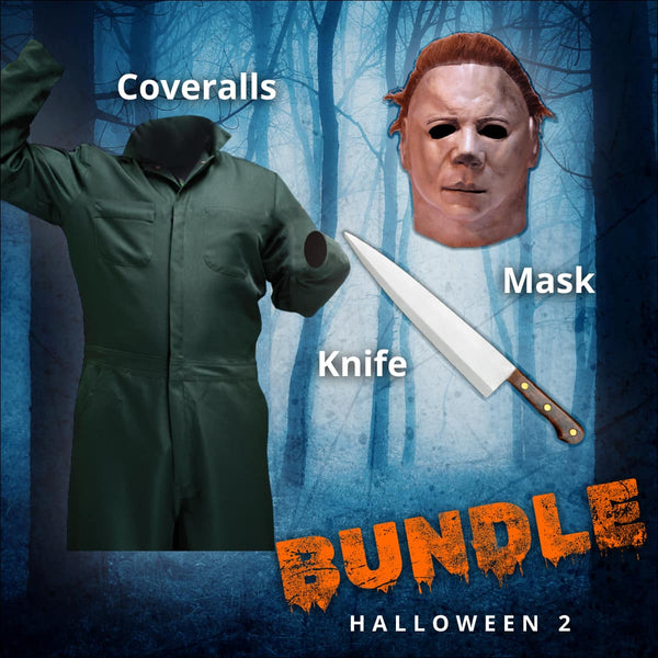 HALLOWEEN II | Michael Myers Costume Bundle (Adult)-Costume Bundle-MMH2B-Classic Horror Shop