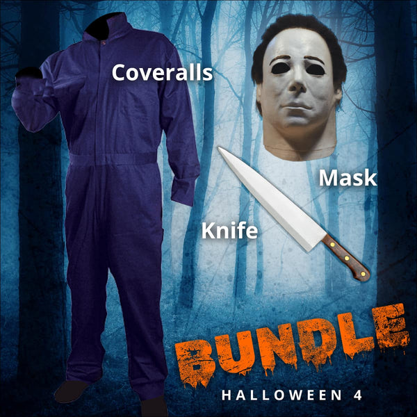 HALLOWEEN 4: The Return of Michael Myers | Michael Myers Costume Bundle (Adult)-Costume Bundle-MMH4B-Classic Horror Shop