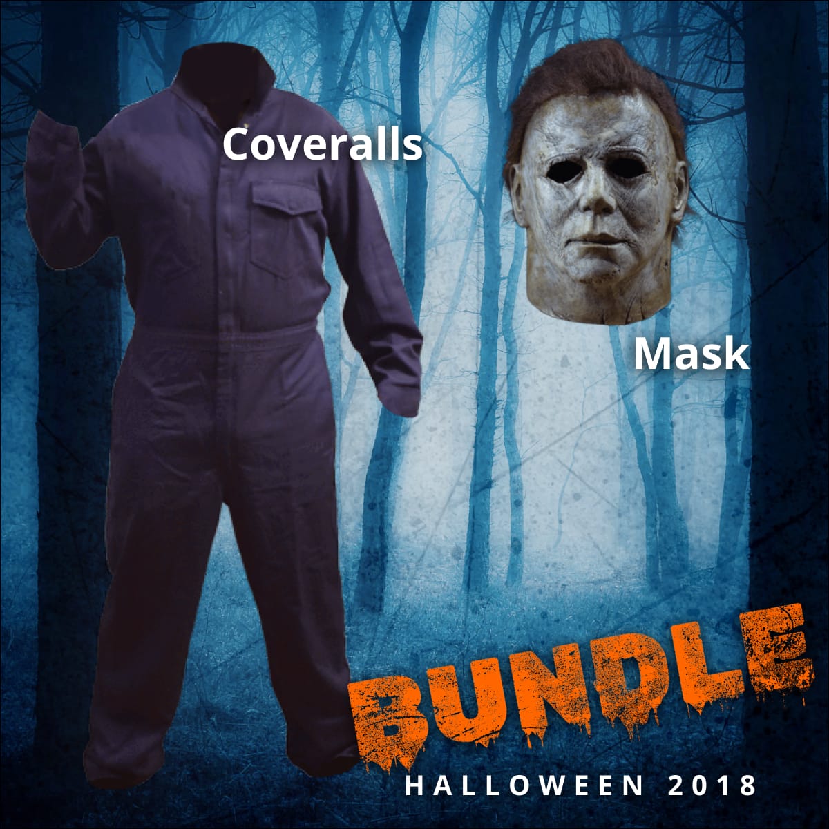 HALLOWEEN 2018 | Michael Myers Costume Bundle (Adult) NO KNIFE
