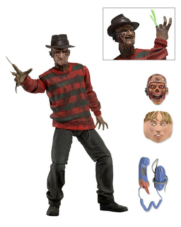 A NIGHTMARE ON ELM ST - NECA Freddy Krueger 7" Action Figure - Ultimate Freddy-NECA-1-39759-Classic Horror Shop