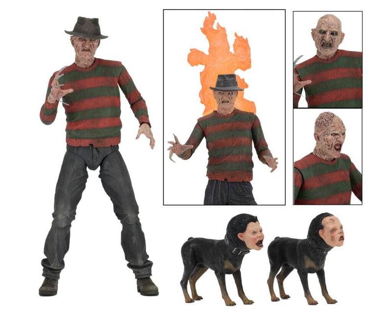 A NIGHTMARE ON ELM ST - NECA Freddy Krueger 7" Action Figure - Ultimate Part 2 Freddy-NECA-1-3989-Classic Horror Shop