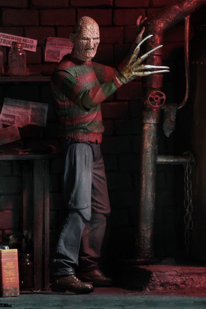 A NIGHTMARE ON ELM ST - NECA Freddy Krueger 7" Action Figure - Ultimate Part 2 Freddy-NECA-5-3989-Classic Horror Shop