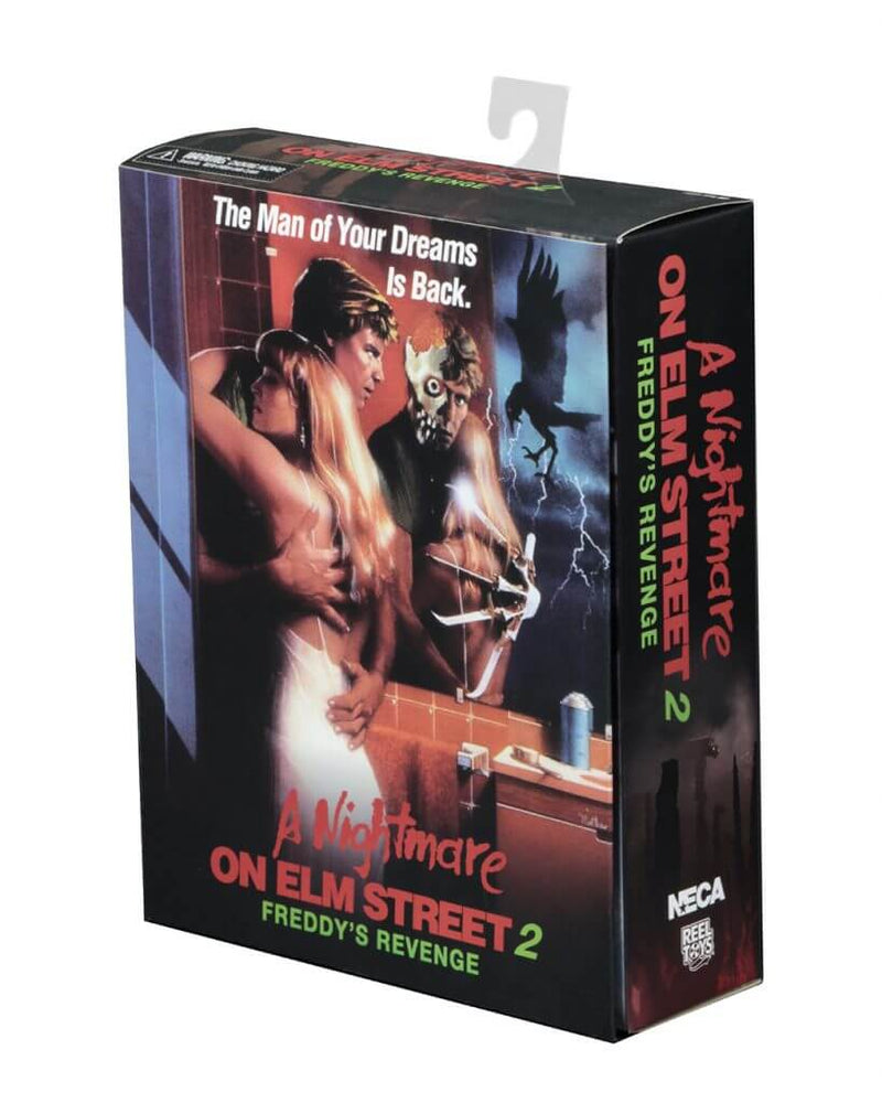 A NIGHTMARE ON ELM ST - NECA Freddy Krueger 7" Action Figure - Ultimate Part 2 Freddy-NECA-9-3989-Classic Horror Shop