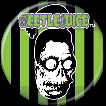 BEETLEJUICE - Shrunken Head Button-Button-1-82818-Classic Horror Shop