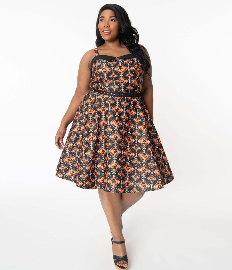 Vintage swing top dress