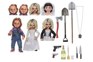 BRIDE OF CHUCKY - Chucky & Tiffany 7" Scale Action Figure-NECA-1-42114-Classic Horror Shop