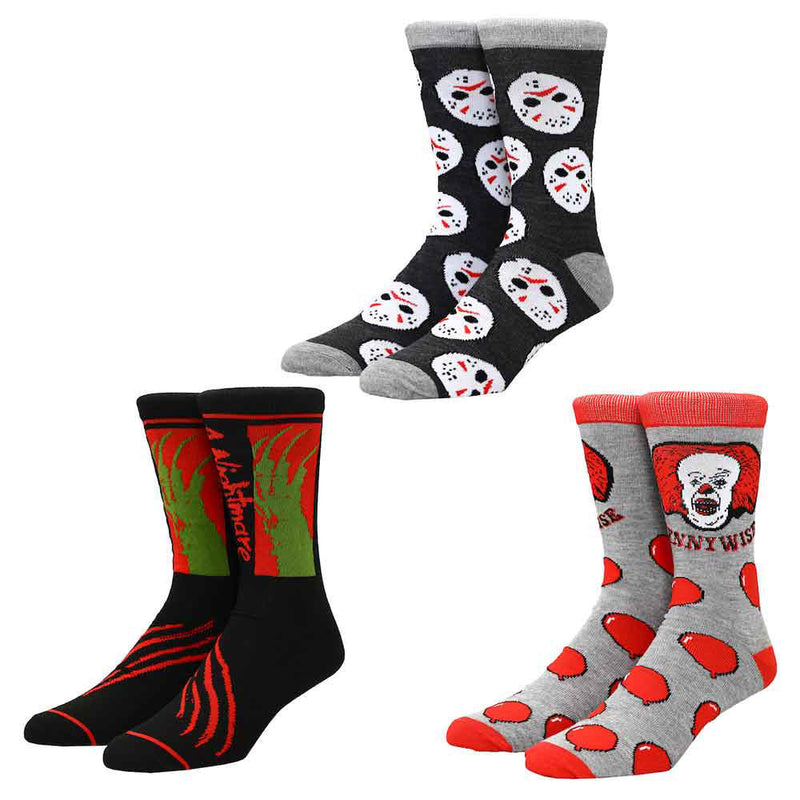 Classic Horror Shop  - Horror Icons 13 Days of Scary Socks Box Set - CRM0ZZAWBHPP00