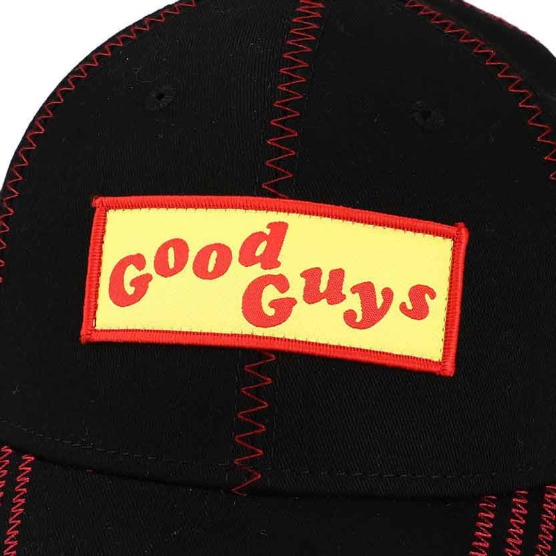 Classic Horror Shop Chucky Good Guys Contrast Stitch Pre-Curved Snapback Hat - BAM0XP8UNIPP00