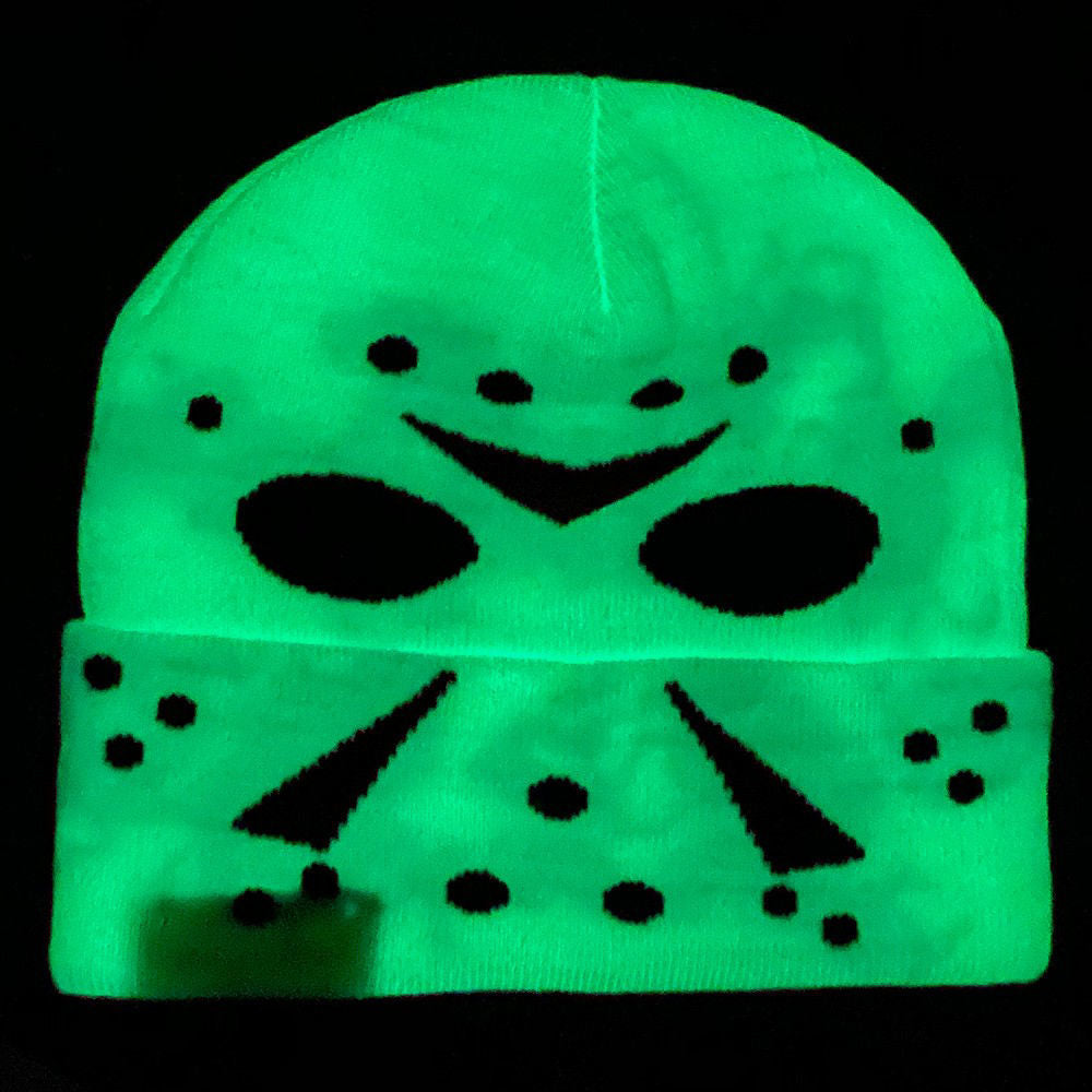 Classic Horror Shop Friday The 13th Glow In The Dark Beanie - KC8D19FTT00PP00