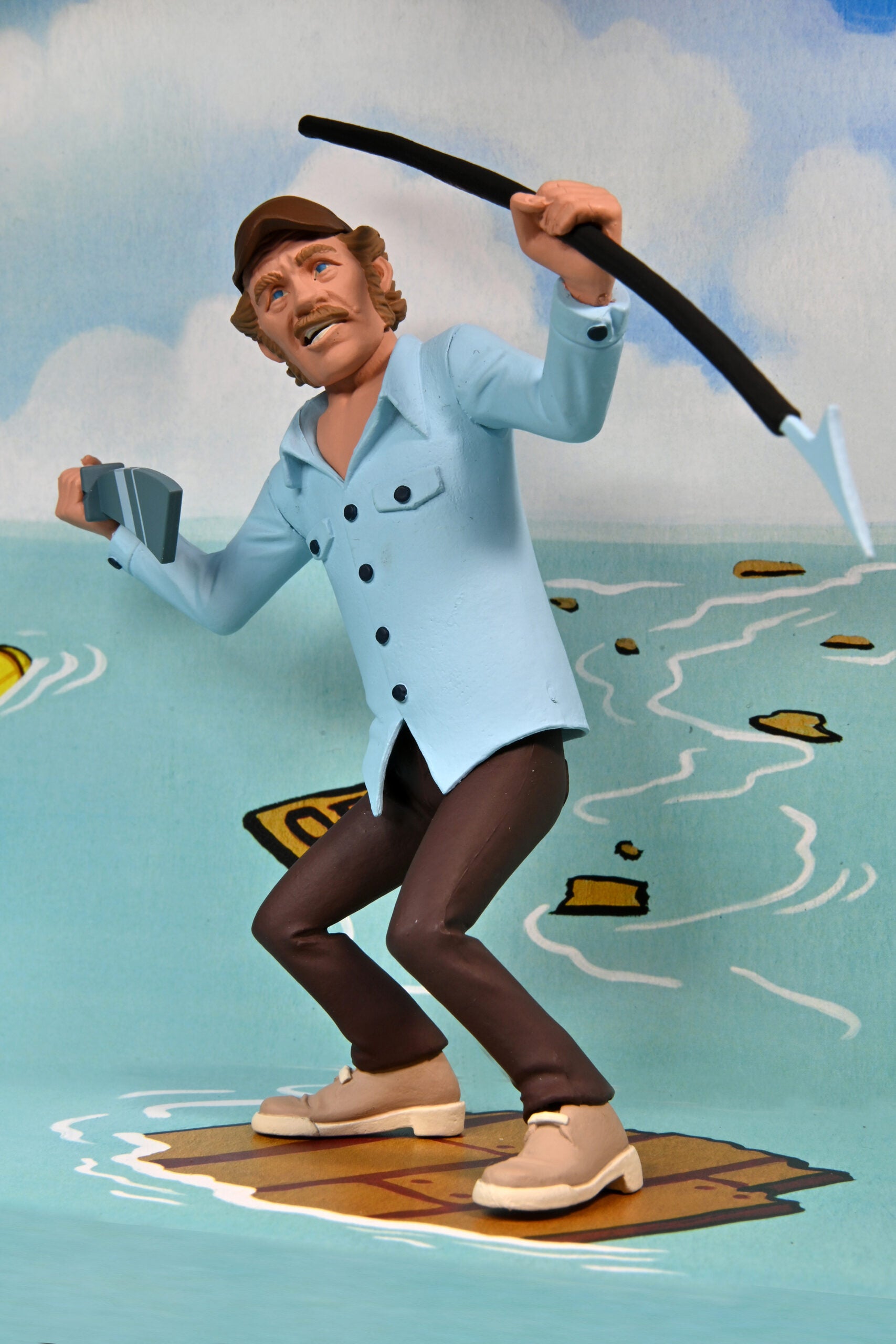 JAWS - Quint Vs The Shark Toony Terrors 6″ Scale Action Figures 2-Pack-NECA-03346-Classic Horror Shop