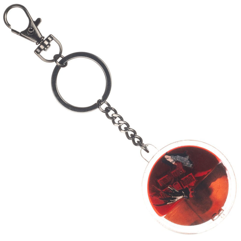 Classic Horror Shop Nightmare On Elm Street Liquid Oil Filled Keychain With Floating Art - KE8YT8NOE00PP00