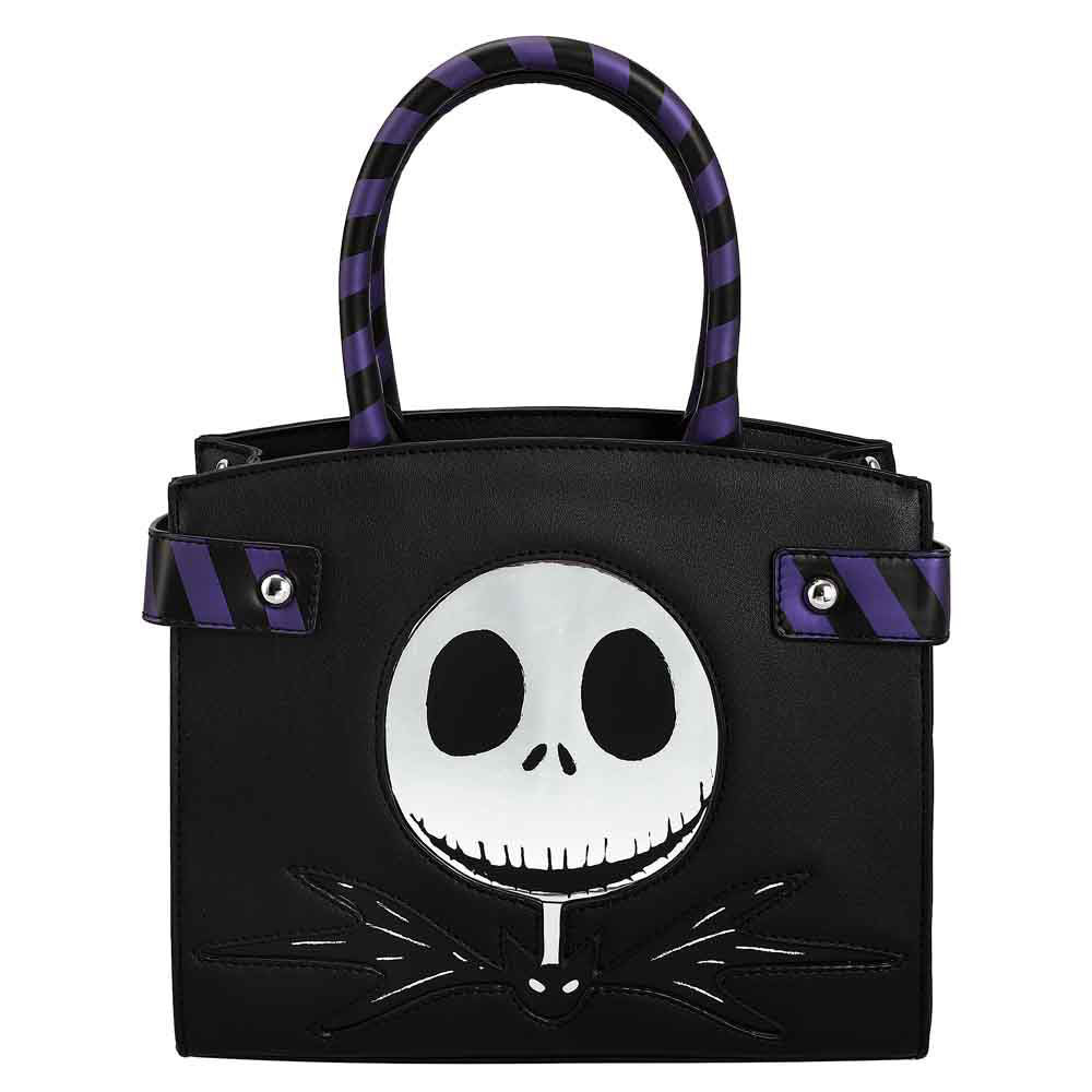 Classic Horror Shop The Nightmare Before Christmas Metallic Print Handbag - LBF0P8QNBCPP00