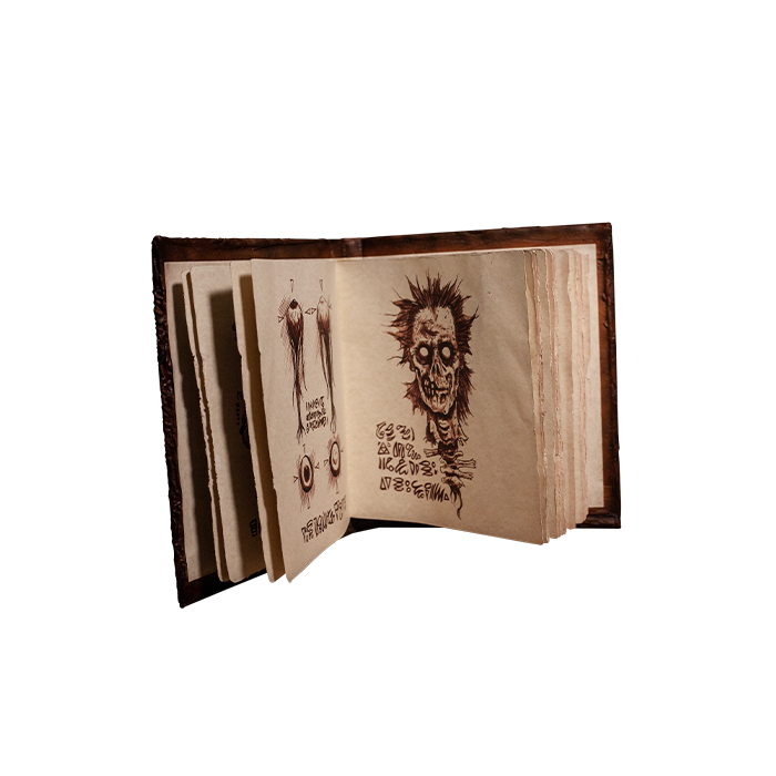 EVIL DEAD 2 - Book of the Dead Necronomicon Prop with Printed Pages-Prop-1-RLSC102-Classic Horror Shop 2