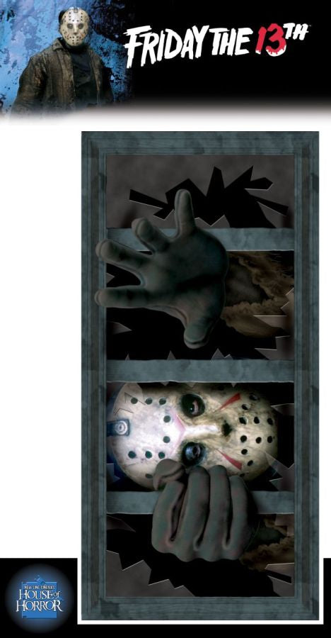 FRIDAY THE 13TH - Window Decal-Decor-1-RU-7322-Classic Horror Shop
