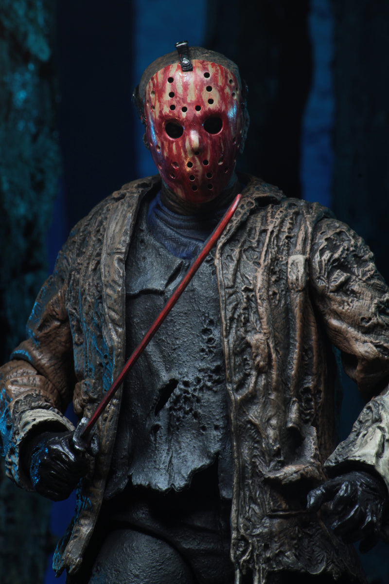 FRIDAY THE 13TH: Freddy vs Jason – 7” Scale Action Figure – Ultimate Jason-NECA-39725-Classic Horror Shop