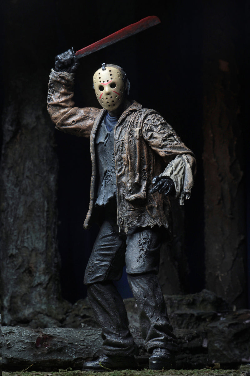 FRIDAY THE 13TH: Freddy vs Jason – 7” Scale Action Figure – Ultimate Jason-NECA-39725-Classic Horror Shop