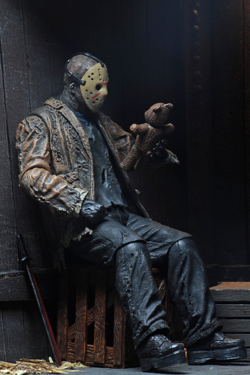 FRIDAY THE 13TH: Freddy vs Jason – 7” Scale Action Figure – Ultimate Jason-NECA-39725-Classic Horror Shop