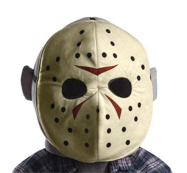 Aged Dark Friday the 13th Jason Voorhees Hockey Mask