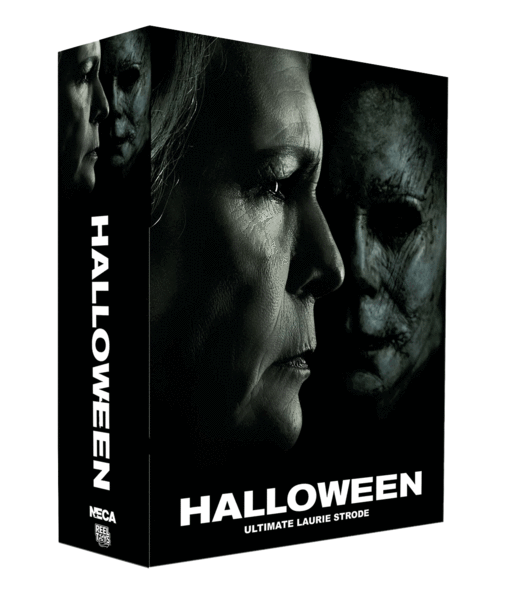 This is a box of a HALLOWEEN 2018 NECA 7" Scale Action Figure Ultimate Laurie Strode.