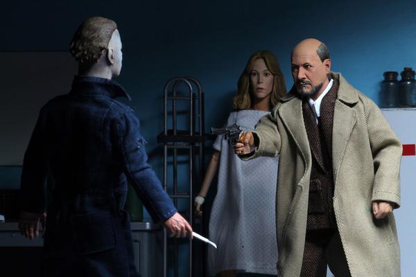 Halloween II: NECA 8″ Clothed Action Figure – Dr Loomis & Laurie Strode 2-pack-NECA-60646-Classic Horror Shop