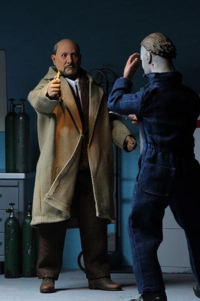 Halloween II: NECA 8″ Clothed Action Figure – Dr Loomis & Laurie Strode 2-pack-NECA-60646-Classic Horror Shop