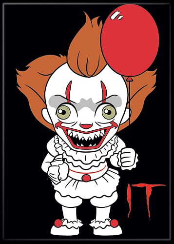 IT 2017 - Pennywise Chibi Magnet-Magnet-1-73263M-Classic Horror Shop