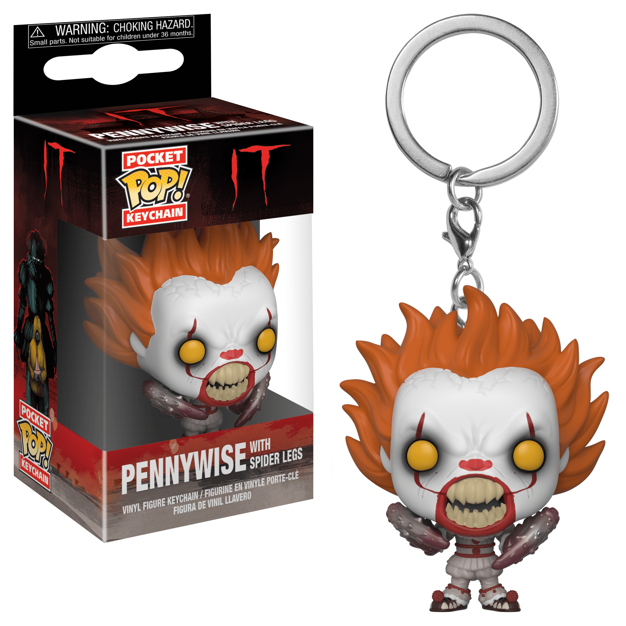 IT 2017 - Pennywise Spider Legs Pop! Keychain Funko-Keychain-1-31809-Classic Horror Shop