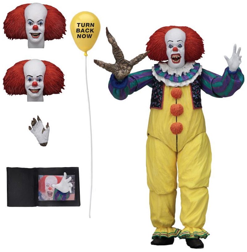 IT 1990 – 7″ Scale Action Figure – Ultimate Pennywise v2-NECA-45471-Classic Horror Shop