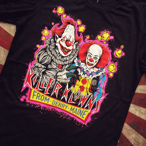 【LOUNGEFLY】★Tシャツ★ Killer Klowns from Outer Space Tee killerklowns2023tee_grande.jpg