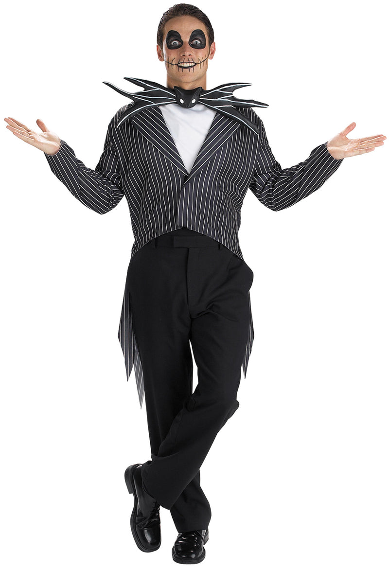 NIGHTMARE BEFORE CHRISTMAS - Adult Men's Jack Skellington Costume-Costume-1-DG-5686-Classic Horror Shop